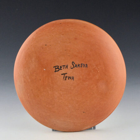 Alternative view of Sakeva, Beth - Round Tile with Shalako Katsina (1978)