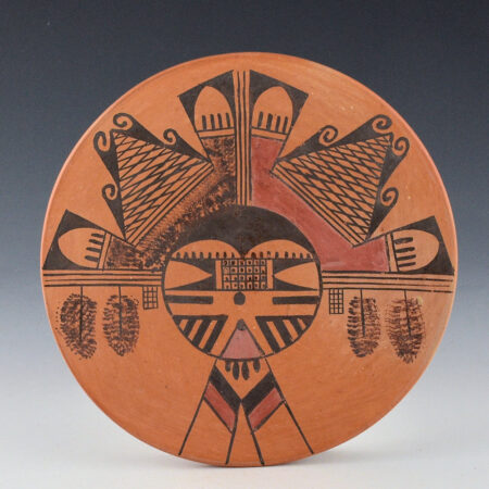 Sakeva, Beth - Round Tile with Shalako Katsina (1978)