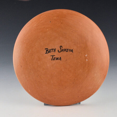 Alternative view of Sakeva, Beth - Round Tile with Shalako Katsina (1978)