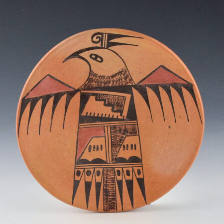 Sakeva, Beth - Round Tile with Hummingbird (1978)