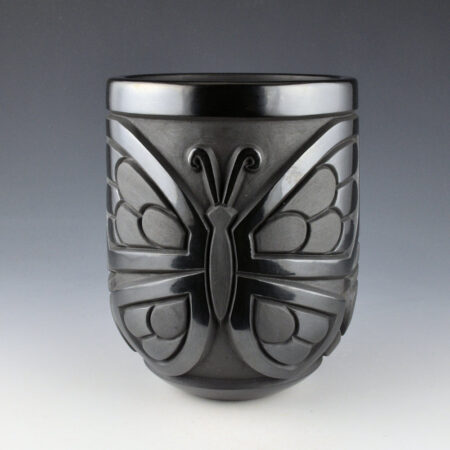 Begay, Daniel - "A Touch of Beauty" Butterfly and Waterfall Jar