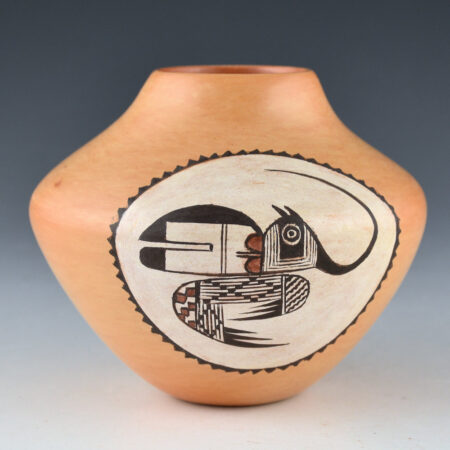 Alternative view of Quotskuyva, Dextra - Jar with Lizard and Beetle (1982)