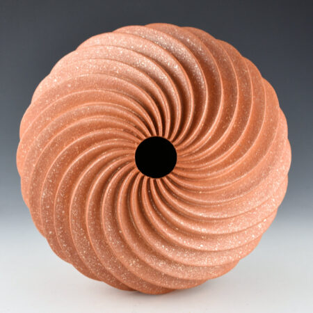 Alternative view of Candelario, Hubert - Large 24 Sharp Rib Melon Bowl (1999)