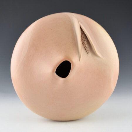 Alternative view of Nampeyo, Iris - Large 8" Wide Jar with Corn Design (1990s)