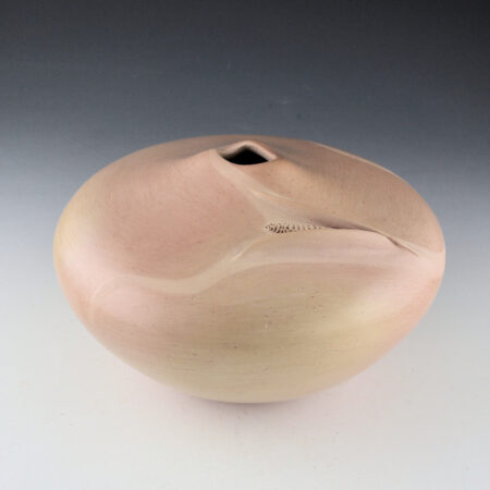 Nampeyo, Iris - Large 8" Wide Jar with Corn Design (1990s)