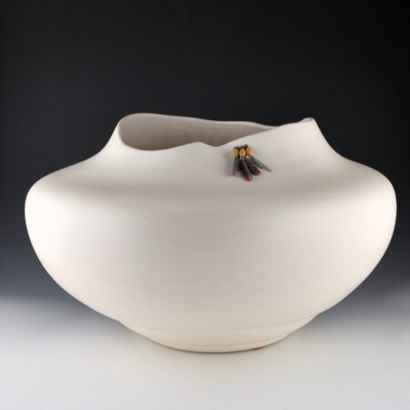 Stevens, Jacquie - 15" Wide "Mesa Series" Jar  (2000s)