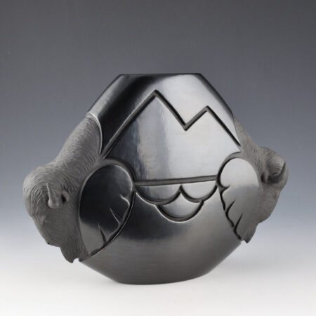 Alternative view of Roller, Jeff - Canteen with Double Buffalos with Mountain Designs (1995)