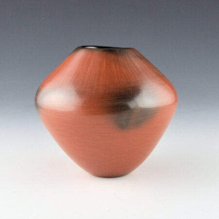 Alternative view of Folwell, Jody - Red and Black Jar with Asymmetric Rim
