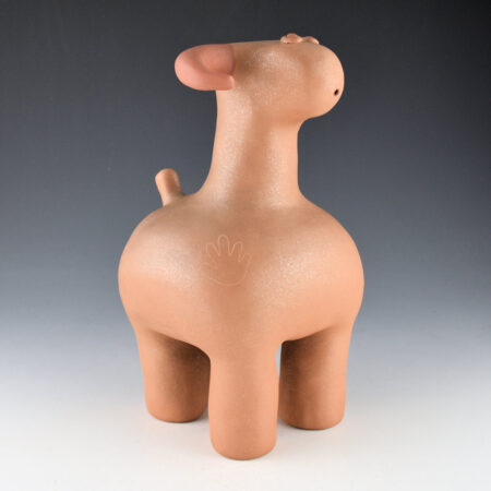 Naranjo, Jody - 9" Tall Clay Ram Figure (2000)
