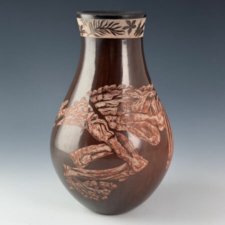 Alternative view of Naranjo, Johnathan - 7" Tall "The Fossil" Water Jar