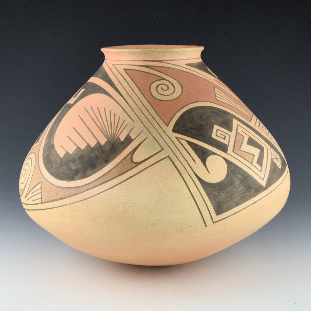 Quezada, Juan - Jar with Casa Grande Designs (1980s) - Image 3