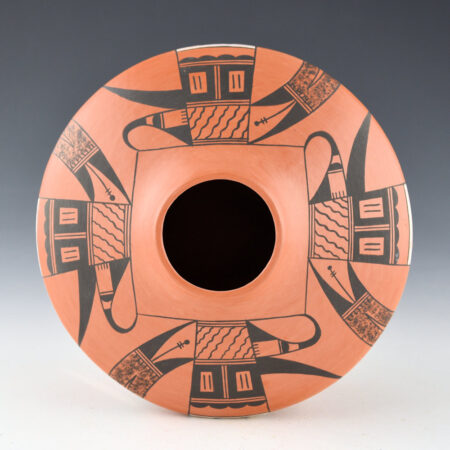 Alternative view of Abeita, Karen - Red Jar with Four Hummingbirds (1996) Ribbon