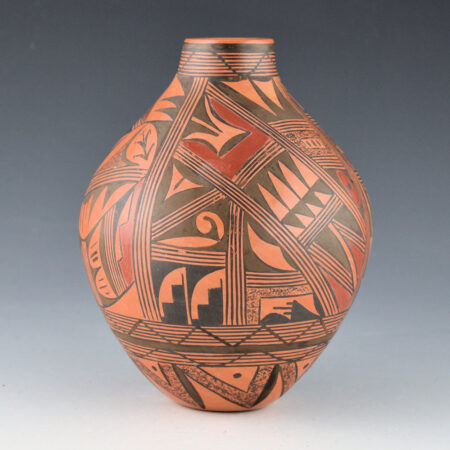 Poleahla, Kathleen - Jar with Shard Designs (1980s)