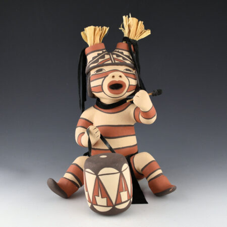 Wall, Kathleen - Sitting Koshari Drummer (2 pieces)