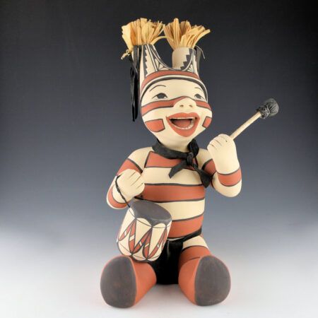 Wall, Kathleen - Sitting Koshari Drummer (2 pieces)