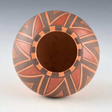 Alternative view of Namingha, Les - "Mountains" Small Bowl (1993)