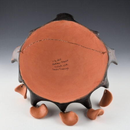 Alternative view of Holt, Lisa & Harlan Reano - Clay "Pueblo Superhero" Mask