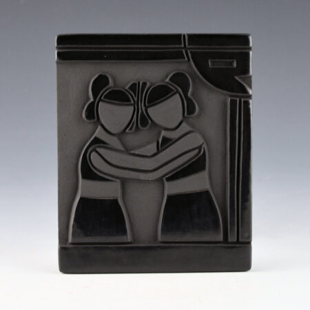 Naranjo, Madeline - "Sister Hugs" Clay Tile