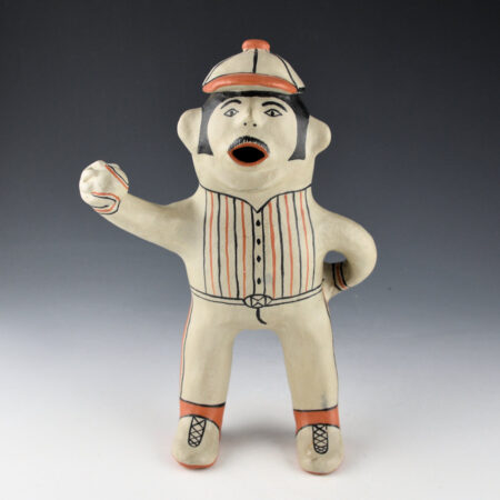 Arquero, Martha - Standing Baseball Player Clay Figure