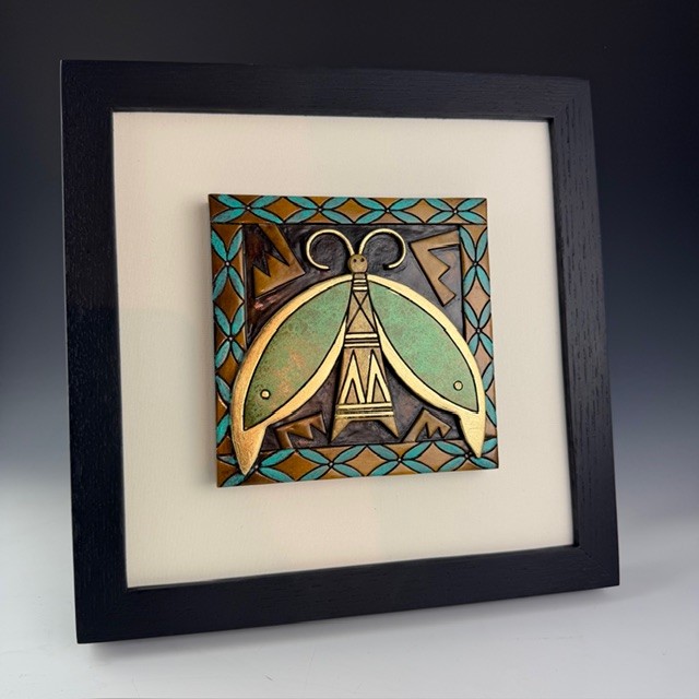 Garcia, Tammy - "Green Moth" Bronze, 35/35