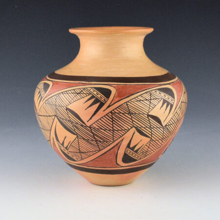 Alternative view of Nampeyo, Priscilla Namingha - Water Jar with Migration Design (1970's)