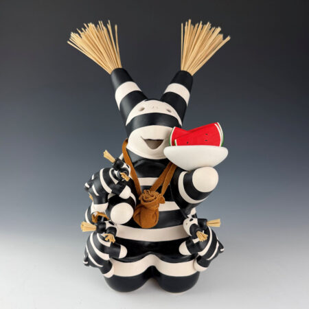 Chitto, Randall - Turtle Storyteller with Three Kids and Watermelon Slices