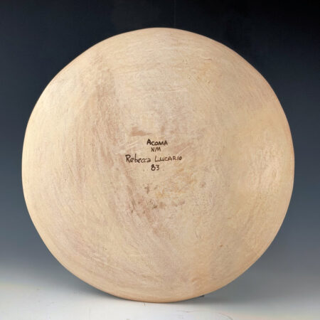 Alternative view of Lucario, Rebecca - 8.5" Diameter Plate with Mimbres Insects (1983)