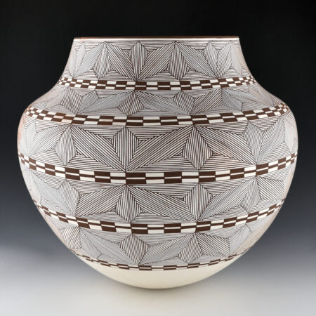 Patricio, Robert - 13" Wide "Shooting Stars" Water Jar