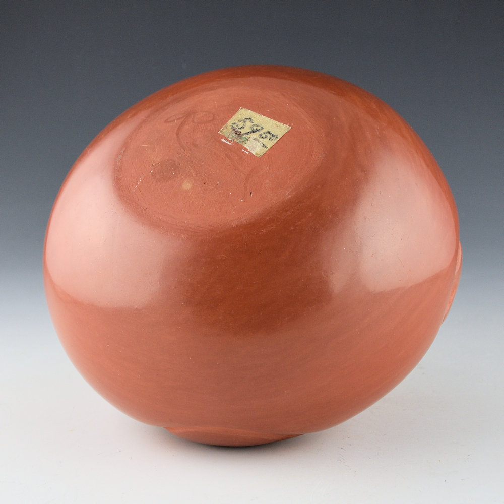 Gonzales, Rose - Red Jar with Cloud Designs (1960s) - Image 4