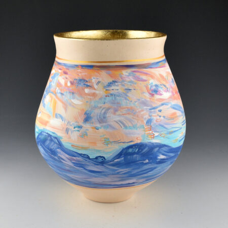 Alternative view of Romero, Santiago - "Daybreak" Tall Jar