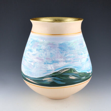 Alternative view of Romero, Santiago - "A Breath of Summer Wind" Tall Jar