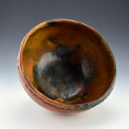 Alternative view of Manygoats, Betty -  8" Wide Bowl with Raised Rope Rim