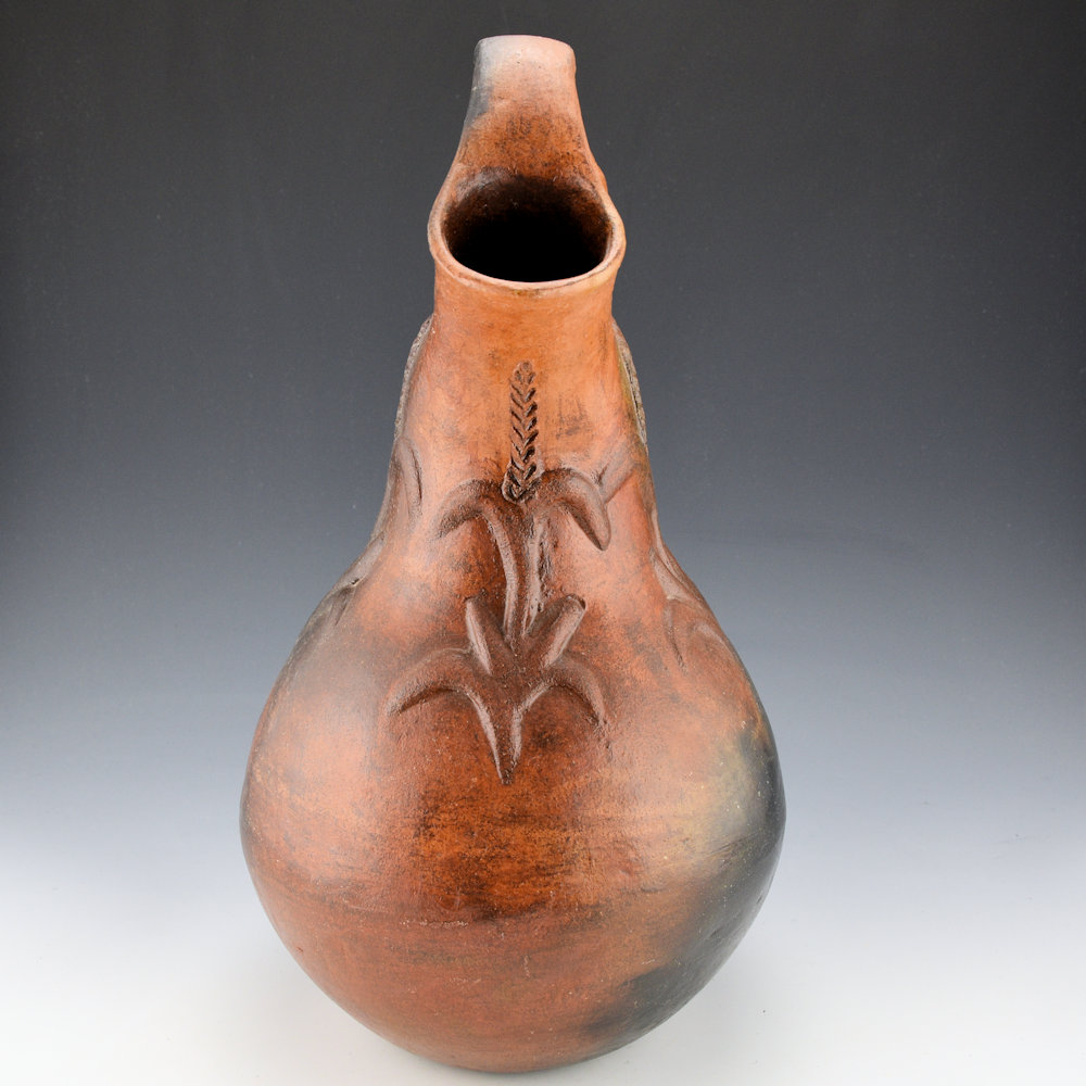 Manygoats, Betty - 14" Tall Wedding Vase with Corn Plants - Image 3