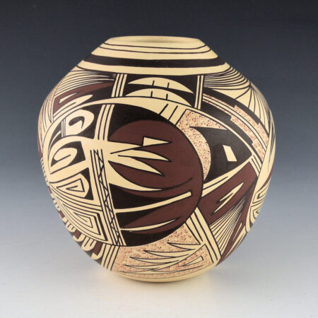 Alternative view of Navasie, Bill - Jar with Swirling Bird Designs (1990s)