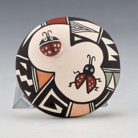 Concho, Carolyn - Seedpot with Raised Ladybug