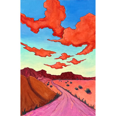 Alternative view of Carroll, Debbie - "As Dusk Descends", Acrylic (36 x 24)