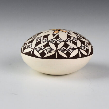 Alternative view of Lewis-Garcia, Diane - Polychrome Seedpot with Dragonfly and Stars