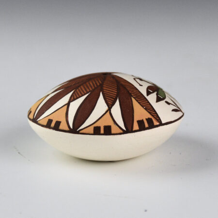 Alternative view of Lewis-Garcia, Diane - Polychrome Seedpot with Dragonfly and Flower