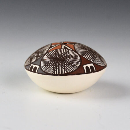 Alternative view of Lewis-Garcia, Diane - Polychrome Seedpot with Starbursts