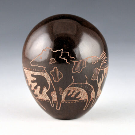 Naranjo, Forest - Seedpot with Three Paint Horses