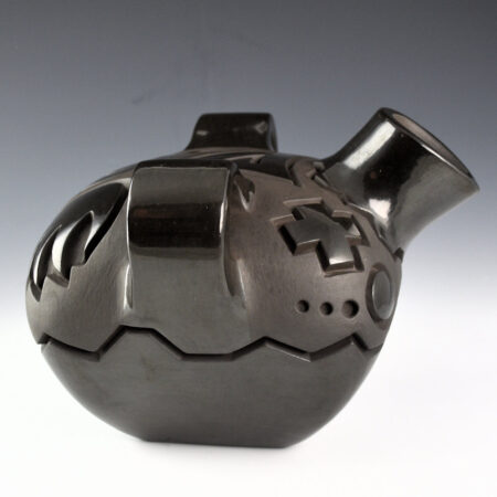 Begay, Jr., Harrison - Canteen with Stars, Clouds, and Bear Paws (2003)