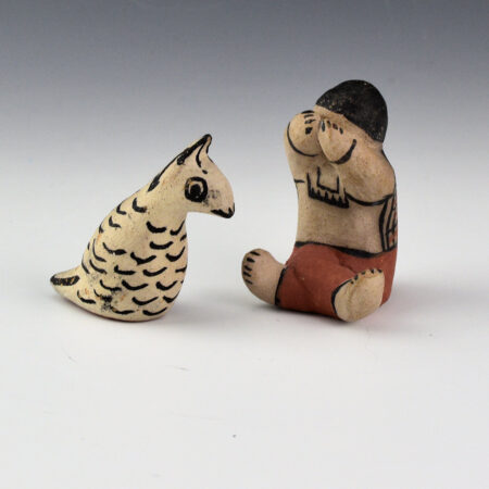 Cordero, Helen - "Hide and Seek" Child and Owl (1970s)