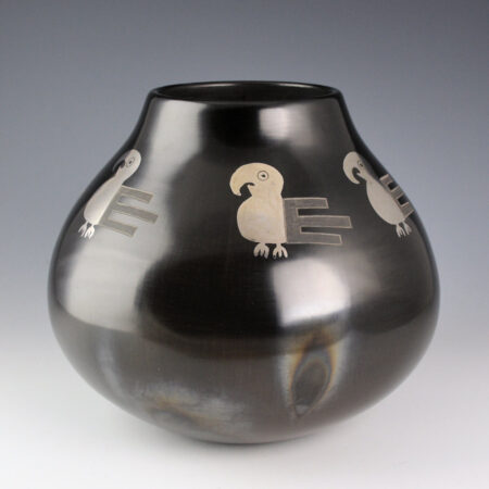 Soler, Lucho - "Platinum Parrots" Black Jar