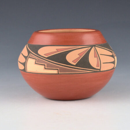 Gachupin, Laura - Small Jar Mesa and Lightning Designs