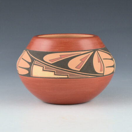 Alternative view of Gachupin, Laura - Small Jar Mesa and Lightning Designs