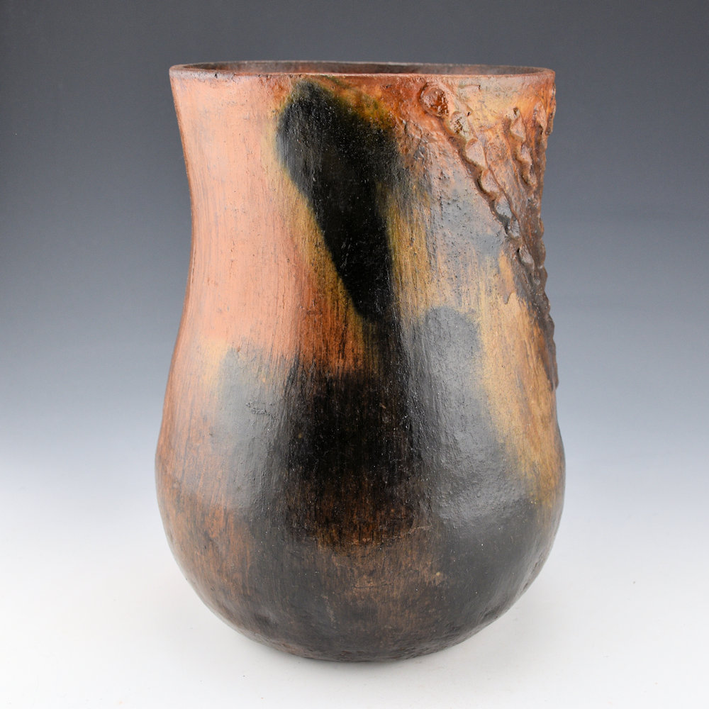 Goodman, Louise - 9" Tall "Rope" Jar (1990s) - Image 3