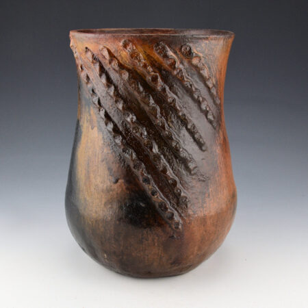 Goodman, Louise - 9" Tall "Rope" Jar (1990s)