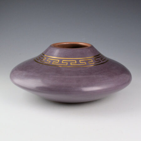 Soler, Lucho - "Purple Jewel" Wide Shoulder Jar