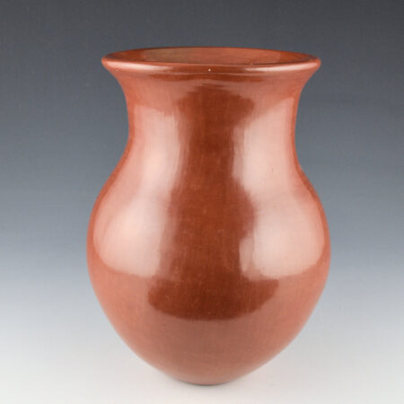 Naranjo, Maria I. - Red Fully Polished Water Jar (1950s)