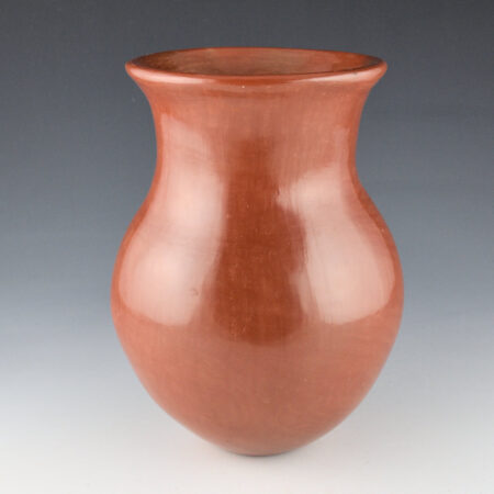 Alternative view of Naranjo, Maria I. - Red Fully Polished Water Jar (1950s)
